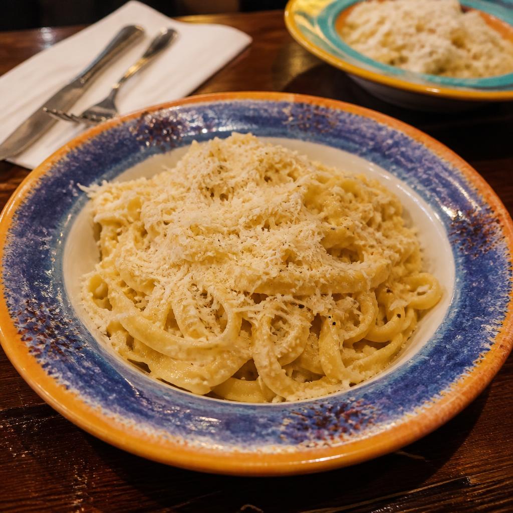 Fresh pasta dishes